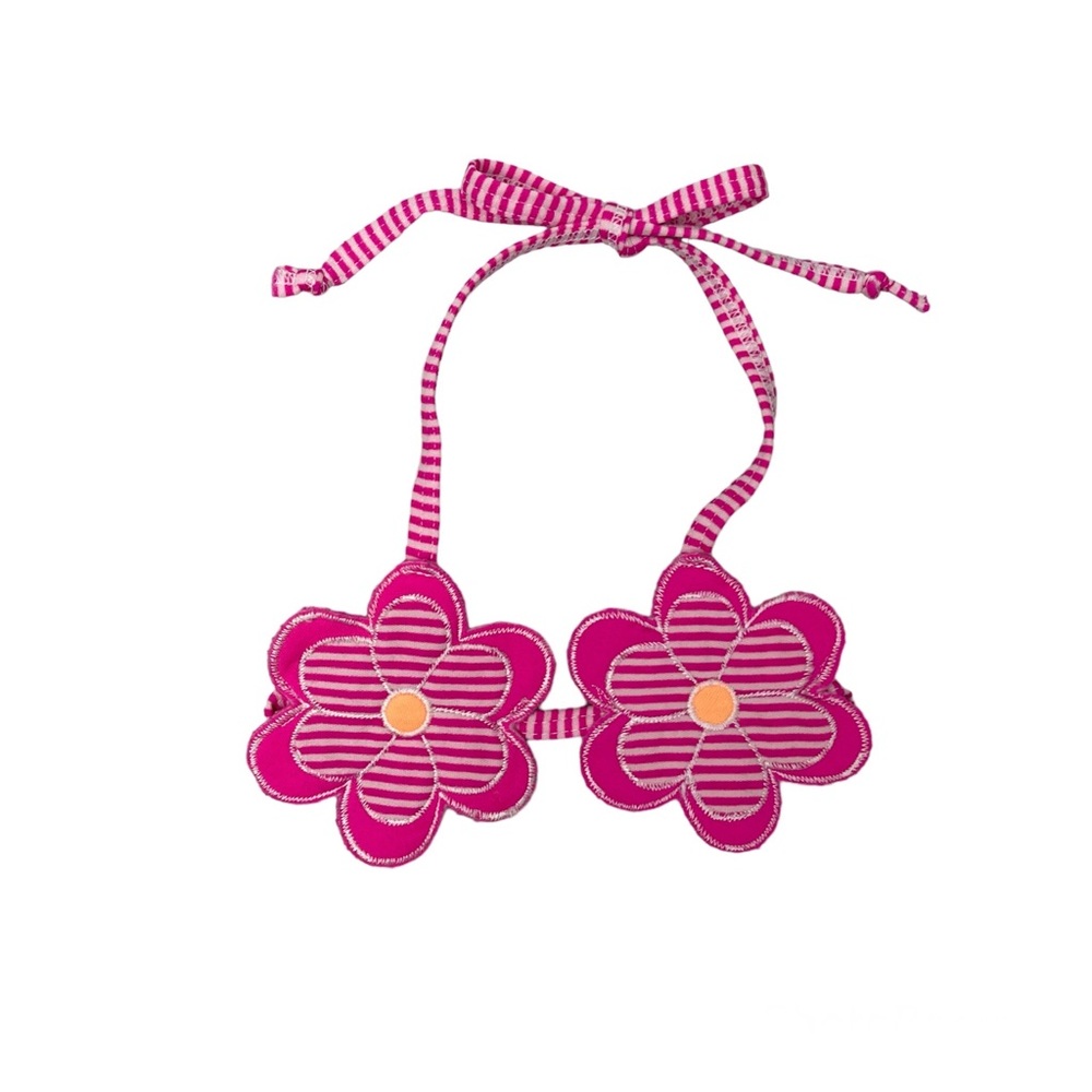 Flower Bikini Top Size 18M